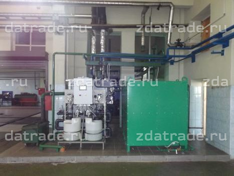 Автоматизированный комплекс для мойки колёсных пар с системой оборотного водоснабжения