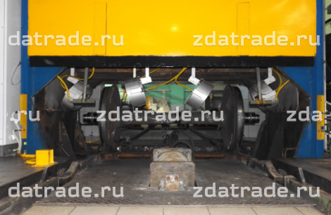 Автоматизированный комплекс для мойки колёсных пар с системой оборотного водоснабжения